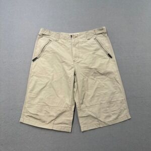 Giordano Shorts Mens 36 Beige Relaxed Fit Khakis Skater Utility Hunting Gorpcore